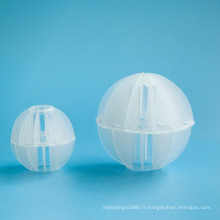 Vends polyèdre boule vide en plastique polyédrique balle creuse médias (emballage de la tour)